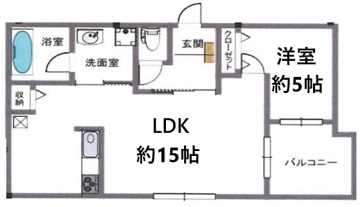 クレア岡本 202|神戸市東灘区岡本(阪急神戸線岡本駅)のアパート間取 クレア岡本 202|神戸市東灘区岡本(阪急神戸線岡本駅)のアパート間取
