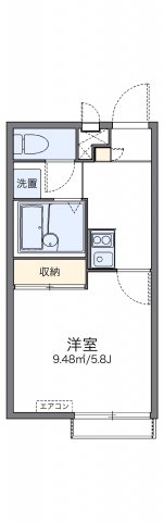 レオパレスハワース 207|神戸市須磨区一ノ谷町(山陽電鉄線須磨浦公園駅)のアパート間取 レオパレスハワース 207|神戸市須磨区一ノ谷町(山陽電鉄線須磨浦公園駅)のアパート間取