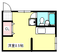 カルモハイツ 202|神戸市長田区苅藻通(神戸市営地下鉄海岸線苅藻駅)のアパート間取 カルモハイツ 202|神戸市長田区苅藻通(神戸市営地下鉄海岸線苅藻駅)のアパート間取