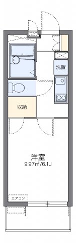 レオパレス武庫南 103|尼崎市南武庫之荘(阪急神戸線武庫之荘駅)のマンション間取 レオパレス武庫南 103|尼崎市南武庫之荘(阪急神戸線武庫之荘駅)のマンション間取