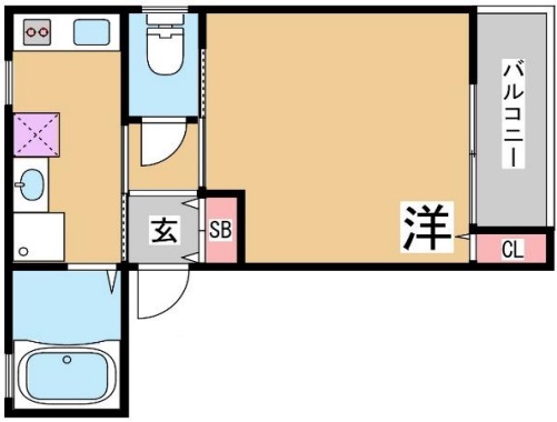 グランメール梅ケ香 202|神戸市長田区梅ケ香町(JR山陽本線兵庫駅)のアパート間取 グランメール梅ケ香 202|神戸市長田区梅ケ香町(JR山陽本線兵庫駅)のアパート間取
