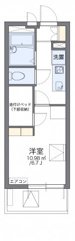 レオパレスあまがさき駅近 405|尼崎市長洲中通(JR東海道本線(近畿)尼崎駅)のマンション間取 レオパレスあまがさき駅近 405|尼崎市長洲中通(JR東海道本線(近畿)尼崎駅)のマンション間取