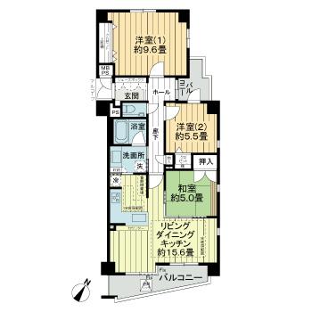 ワコーレ本山 田中町 0303|神戸市東灘区田中町(JR東海道本線(近畿)摂津本山駅)のマンション間取 ワコーレ本山 田中町 0303|神戸市東灘区田中町(JR東海道本線(近畿)摂津本山駅)のマンション間取