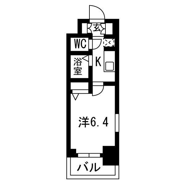 エステムプラザ神戸水木通グランクロス 305|神戸市兵庫区水木通(JR東海道本線(近畿)神戸駅)のマンション間取 エステムプラザ神戸水木通グランクロス 305|神戸市兵庫区水木通(JR東海道本線(近畿)神戸駅)のマンション間取