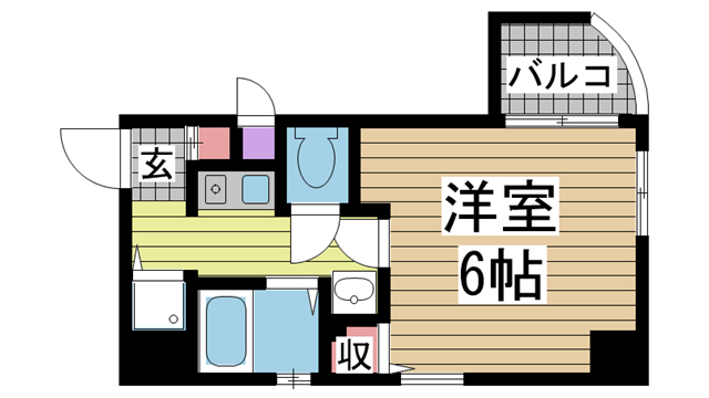 エステムコート神戸県庁前Ⅱ 1104|神戸市中央区下山手通(JR東海道本線(近畿)元町駅)のマンション間取 エステムコート神戸県庁前Ⅱ 1104|神戸市中央区下山手通(JR東海道本線(近畿)元町駅)のマンション間取