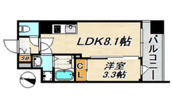 SDグランツ三宮イーストフロント 803|神戸市中央区琴ノ緒町(JR東海道本線(近畿)三ノ宮駅)のマンション間取 SDグランツ三宮イーストフロント 803|神戸市中央区琴ノ緒町(JR東海道本線(近畿)三ノ宮駅)のマンション間取