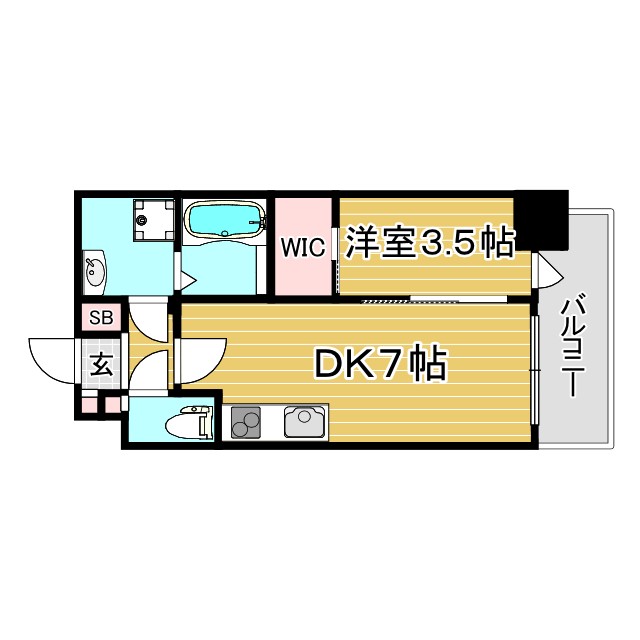 SDグランツ三宮イーストフロント 401|神戸市中央区琴ノ緒町(JR東海道本線(近畿)三ノ宮駅)のマンション間取 SDグランツ三宮イーストフロント 401|神戸市中央区琴ノ緒町(JR東海道本線(近畿)三ノ宮駅)のマンション間取