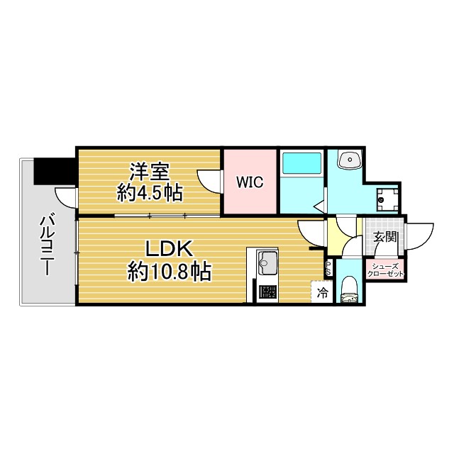 ソルテラス神戸栄町通 202|神戸市中央区栄町通(JR東海道本線(近畿)神戸駅)のマンション間取 ソルテラス神戸栄町通 202|神戸市中央区栄町通(JR東海道本線(近畿)神戸駅)のマンション間取