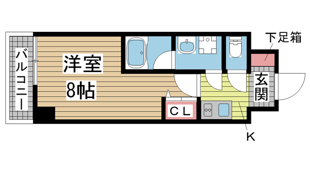 レーヴメゾン新神戸 602|神戸市中央区生田町(神戸市営地下鉄線新神戸駅)のマンション間取 レーヴメゾン新神戸 602|神戸市中央区生田町(神戸市営地下鉄線新神戸駅)のマンション間取