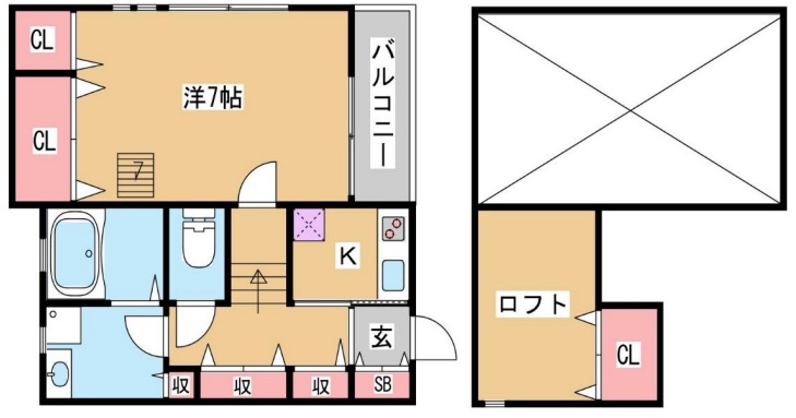 グランメール上沢 203|神戸市長田区房王寺町(神戸市営地下鉄線上沢駅)のアパート間取 グランメール上沢 203|神戸市長田区房王寺町(神戸市営地下鉄線上沢駅)のアパート間取