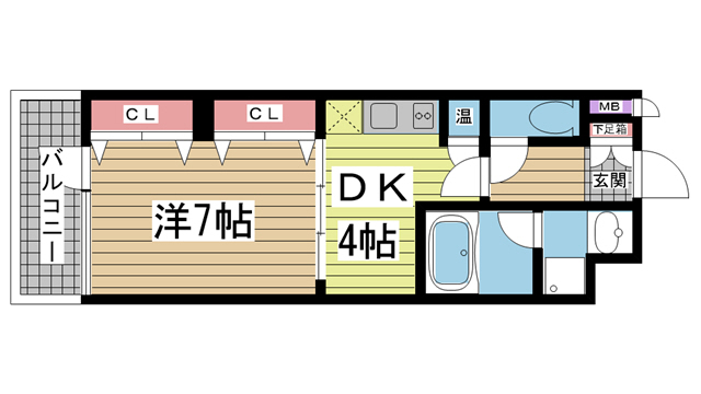 プレジール三ノ宮Ⅲ 802|神戸市中央区琴ノ緒町(JR東海道本線(近畿)三ノ宮駅)のマンション間取 プレジール三ノ宮Ⅲ 802|神戸市中央区琴ノ緒町(JR東海道本線(近畿)三ノ宮駅)のマンション間取