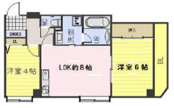 サンビルダー青谷 303|神戸市灘区城の下通(阪急神戸線王子公園駅)のマンション間取 サンビルダー青谷 303|神戸市灘区城の下通(阪急神戸線王子公園駅)のマンション間取