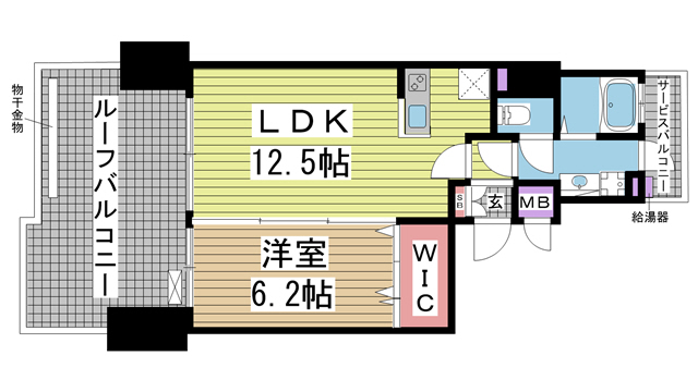 アドバンス神戸湊町 1001|神戸市兵庫区湊町(神戸高速線新開地駅)のマンション間取 アドバンス神戸湊町 1001|神戸市兵庫区湊町(神戸高速線新開地駅)のマンション間取