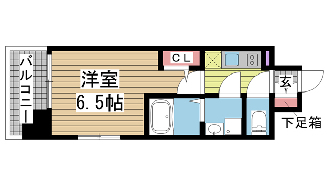 エスプレイス神戸フォルムスクエア 403|神戸市兵庫区船大工町(神戸市営地下鉄海岸線中央市場前駅)のマンション間取 エスプレイス神戸フォルムスクエア 403|神戸市兵庫区船大工町(神戸市営地下鉄海岸線中央市場前駅)のマンション間取