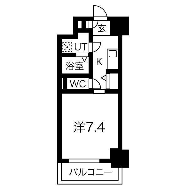 ワールドアイ神戸湊町 502|神戸市兵庫区湊町(JR東海道本線(近畿)神戸駅)のマンション間取 ワールドアイ神戸湊町 502|神戸市兵庫区湊町(JR東海道本線(近畿)神戸駅)のマンション間取