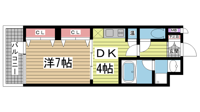プレジール三ノ宮Ⅲ 705|神戸市中央区琴ノ緒町(JR東海道本線(近畿)三ノ宮駅)のマンション間取 プレジール三ノ宮Ⅲ 705|神戸市中央区琴ノ緒町(JR東海道本線(近畿)三ノ宮駅)のマンション間取