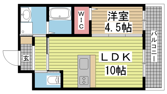グランドソレーユ六甲 201|神戸市灘区八幡町(阪急神戸線六甲駅)のマンション間取 グランドソレーユ六甲 201|神戸市灘区八幡町(阪急神戸線六甲駅)のマンション間取