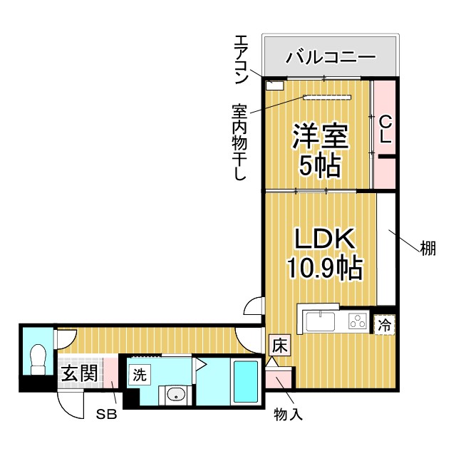LaMaison大田町 102|神戸市須磨区大田町(山陽電鉄線板宿駅)のアパート間取 LaMaison大田町 102|神戸市須磨区大田町(山陽電鉄線板宿駅)のアパート間取