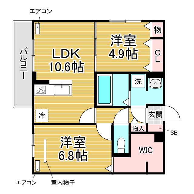 サンパティーク東町 203|神戸市須磨区東町(山陽電鉄線東須磨駅)のアパート間取 サンパティーク東町 203|神戸市須磨区東町(山陽電鉄線東須磨駅)のアパート間取