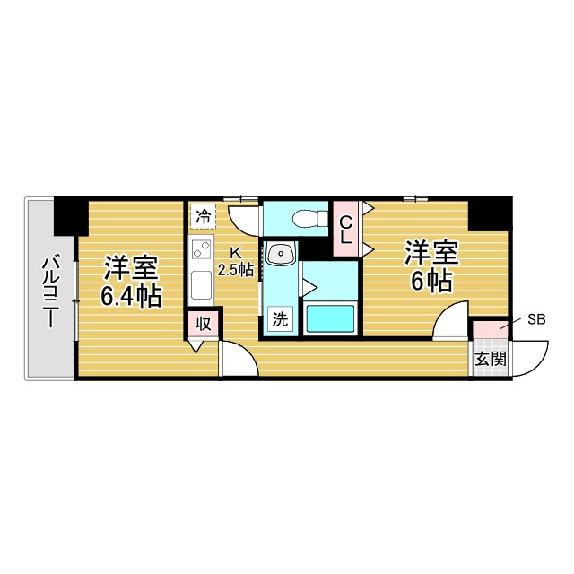 コスモリード神戸三宮 307|神戸市中央区日暮通(JR東海道本線(近畿)三ノ宮駅)のマンション間取 コスモリード神戸三宮 307|神戸市中央区日暮通(JR東海道本線(近畿)三ノ宮駅)のマンション間取