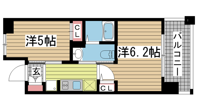 エステムプラザ神戸西Ⅴミラージュ 802|神戸市兵庫区西宮内町(JR山陽本線兵庫駅)のマンション間取 エステムプラザ神戸西Ⅴミラージュ 802|神戸市兵庫区西宮内町(JR山陽本線兵庫駅)のマンション間取