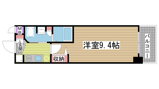 エステムコート神戸ハーバーランド前Ⅳベイライト 607|神戸市兵庫区湊町(JR東海道本線(近畿)神戸駅)のマンション間取 エステムコート神戸ハーバーランド前Ⅳベイライト 607|神戸市兵庫区湊町(JR東海道本線(近畿)神戸駅)のマンション間取