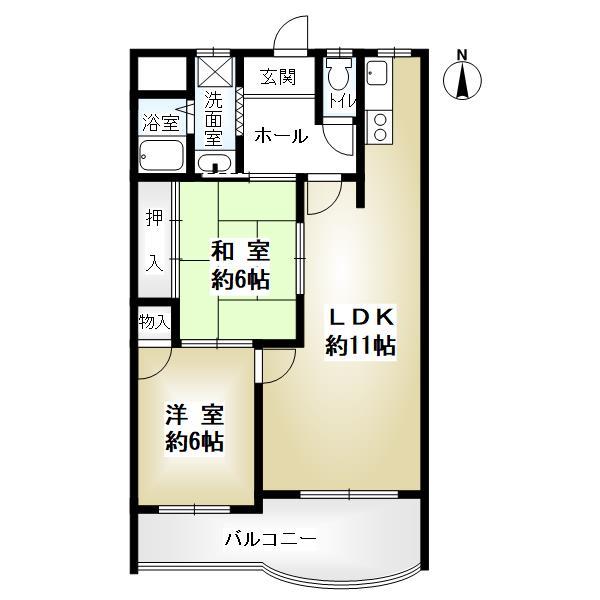 ベルカンポ甲子園 103|西宮市上甲子園(阪神本線甲子園駅)のマンション間取 ベルカンポ甲子園 103|西宮市上甲子園(阪神本線甲子園駅)のマンション間取