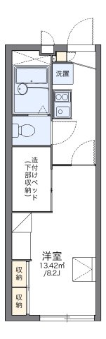 レオパレス沢野 108|明石市鳥羽(JR山陽本線西明石駅)のアパート間取 レオパレス沢野 108|明石市鳥羽(JR山陽本線西明石駅)のアパート間取