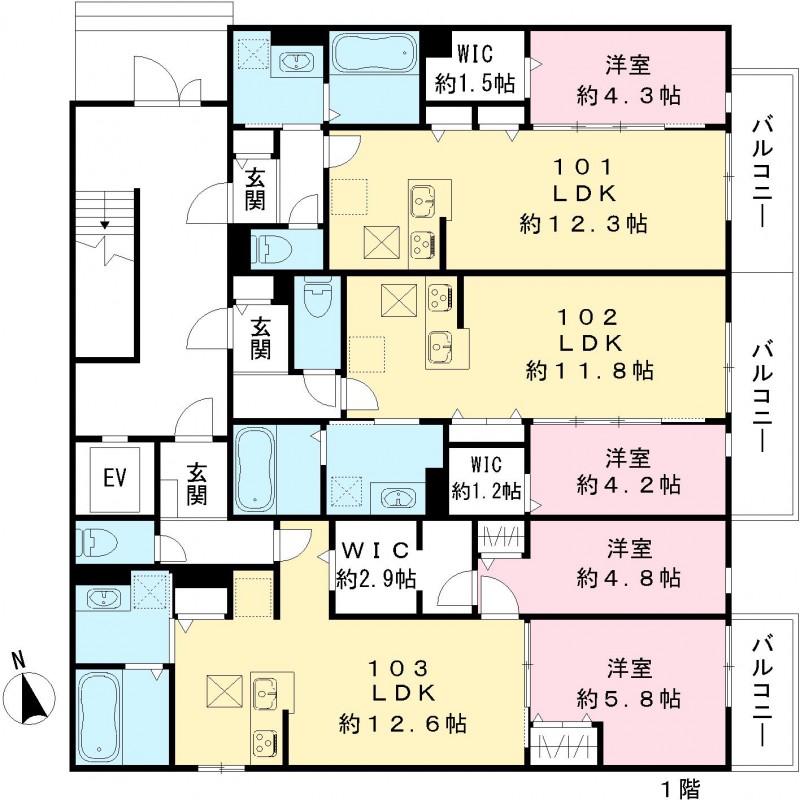 Lavendel 103号室|尼崎市西長洲町(阪神本線尼崎駅)のアパート外観 Lavendel 103号室|尼崎市西長洲町(阪神本線尼崎駅)のアパート外観