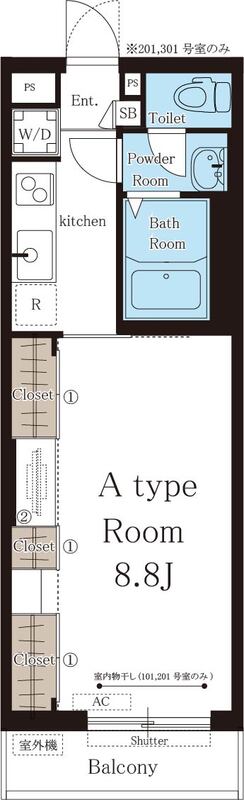 リブリ・シーサイドコート芦屋 102|芦屋市松浜町(阪神本線芦屋駅)のマンション間取 リブリ・シーサイドコート芦屋 102|芦屋市松浜町(阪神本線芦屋駅)のマンション間取