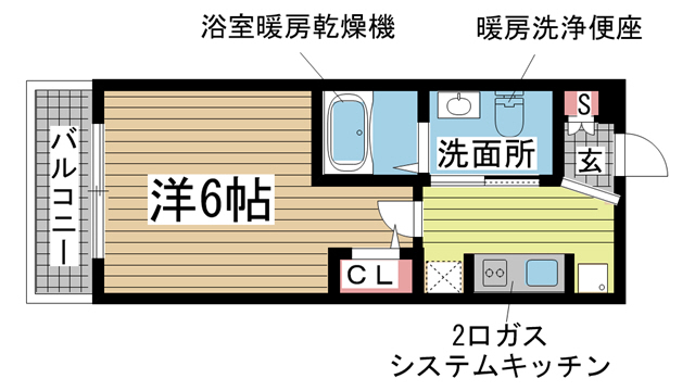 エステムプラザ神戸三宮ルクシア 1512|神戸市中央区御幸通(JR東海道本線(近畿)三ノ宮駅)のマンション間取 エステムプラザ神戸三宮ルクシア 1512|神戸市中央区御幸通(JR東海道本線(近畿)三ノ宮駅)のマンション間取