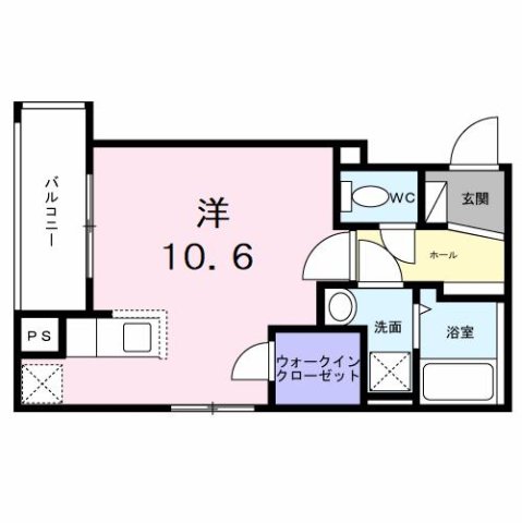 ヒカルサ神戸王塚台Ⅰ 203|神戸市西区王塚台(JR山陽本線西明石駅)のアパート間取 ヒカルサ神戸王塚台Ⅰ 203|神戸市西区王塚台(JR山陽本線西明石駅)のアパート間取