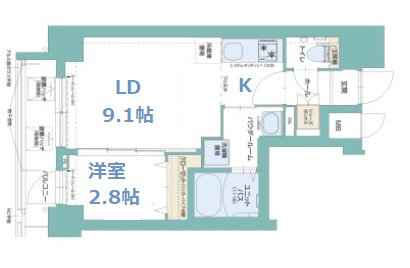 SDグランツ神戸ハーバーウエスト 502|神戸市兵庫区永沢町(神戸高速線新開地駅)のマンション間取 SDグランツ神戸ハーバーウエスト 502|神戸市兵庫区永沢町(神戸高速線新開地駅)のマンション間取