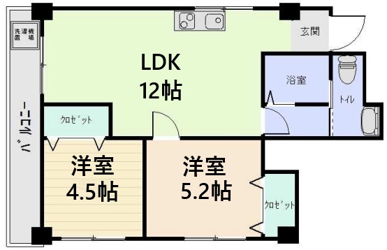 サンビルダー三宮東 301|神戸市中央区国香通(JR東海道本線(近畿)三ノ宮駅)のマンション間取 サンビルダー三宮東 301|神戸市中央区国香通(JR東海道本線(近畿)三ノ宮駅)のマンション間取