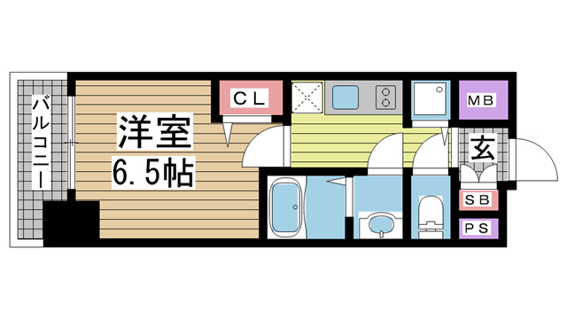 プレサンスKOBEグレンツ 204|神戸市兵庫区新開地(JR東海道本線(近畿)神戸駅)のマンション間取 プレサンスKOBEグレンツ 204|神戸市兵庫区新開地(JR東海道本線(近畿)神戸駅)のマンション間取