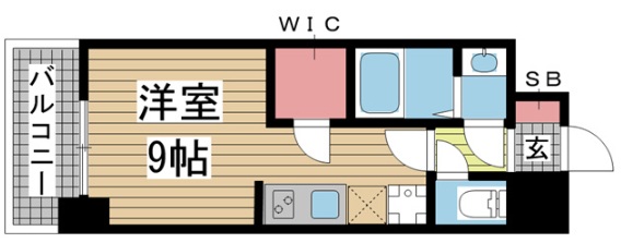 アプリーレ元町ウエスト 302|神戸市中央区花隈町(JR東海道本線(近畿)元町駅)のマンション間取 アプリーレ元町ウエスト 302|神戸市中央区花隈町(JR東海道本線(近畿)元町駅)のマンション間取