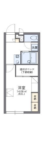 レオパレスレッツ 107|神戸市北区鈴蘭台西町(神戸電鉄有馬線鈴蘭台駅)のアパート間取 レオパレスレッツ 107|神戸市北区鈴蘭台西町(神戸電鉄有馬線鈴蘭台駅)のアパート間取