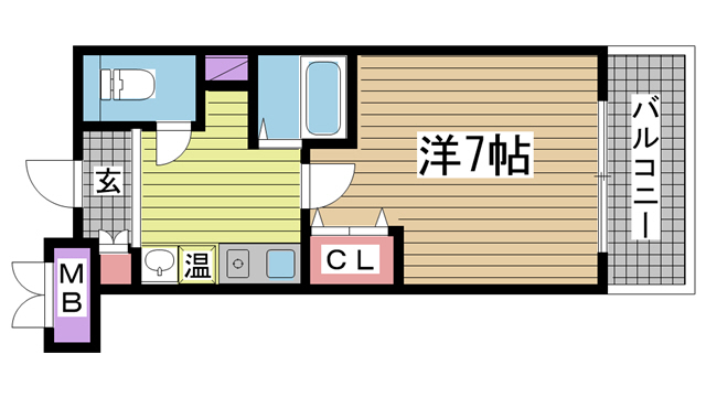 SANKOウィズダムスクウェア 1009|神戸市東灘区甲南町(JR東海道本線(近畿)摂津本山駅)のマンション間取 SANKOウィズダムスクウェア 1009|神戸市東灘区甲南町(JR東海道本線(近畿)摂津本山駅)のマンション間取