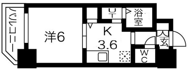 ワールドアイ神戸湊町 804|神戸市兵庫区湊町(JR東海道本線(近畿)神戸駅)のマンション間取 ワールドアイ神戸湊町 804|神戸市兵庫区湊町(JR東海道本線(近畿)神戸駅)のマンション間取