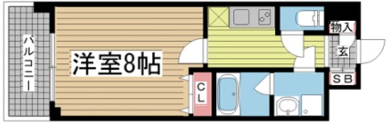 スプランディッド王子公園 604|神戸市灘区倉石通(阪急神戸線王子公園駅)のマンション間取 スプランディッド王子公園 604|神戸市灘区倉石通(阪急神戸線王子公園駅)のマンション間取