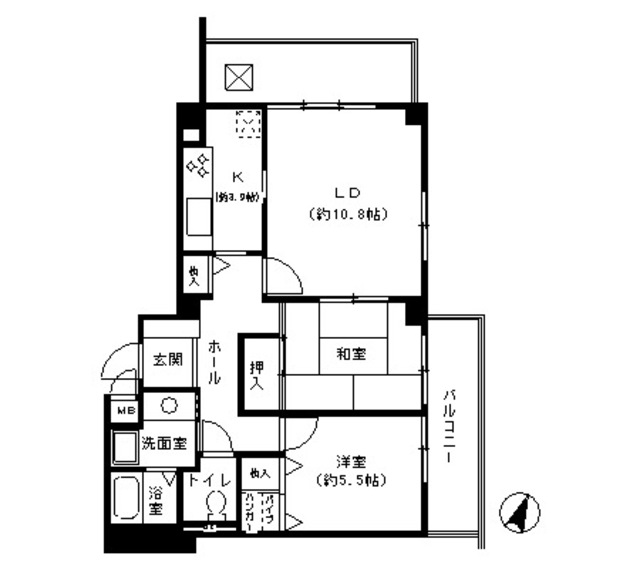 芦屋ガーデン 201|芦屋市親王塚町(JR東海道本線(近畿)芦屋駅)のマンション間取 芦屋ガーデン 201|芦屋市親王塚町(JR東海道本線(近畿)芦屋駅)のマンション間取