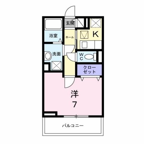 アステリア 103|明石市天文町(JR山陽本線明石駅)のアパート間取 アステリア 103|明石市天文町(JR山陽本線明石駅)のアパート間取