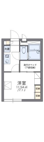 レオパレスK・K 113|尼崎市南塚口町(阪急神戸線塚口駅)のアパート間取 レオパレスK・K 113|尼崎市南塚口町(阪急神戸線塚口駅)のアパート間取