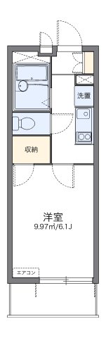 レオパレスアーク 305|尼崎市久々知(JR福知山線塚口駅)のマンション間取 レオパレスアーク 305|尼崎市久々知(JR福知山線塚口駅)のマンション間取