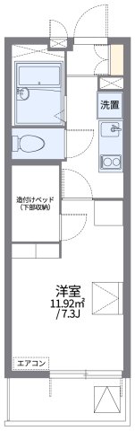 レオパレスドゥジェーム鳴尾 405|西宮市笠屋町(阪神武庫川線東鳴尾駅)のマンション間取 レオパレスドゥジェーム鳴尾 405|西宮市笠屋町(阪神武庫川線東鳴尾駅)のマンション間取