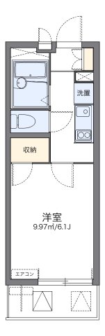 レオパレスウォーターウェーブ 301|西宮市今津水波町(阪神本線久寿川駅)のマンション間取 レオパレスウォーターウェーブ 301|西宮市今津水波町(阪神本線久寿川駅)のマンション間取