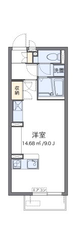 ミランダパキラ 204|西宮市日野町(阪急神戸線西宮北口駅)のアパート間取 ミランダパキラ 204|西宮市日野町(阪急神戸線西宮北口駅)のアパート間取