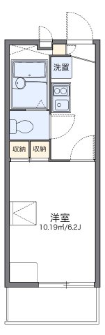 レオパレスアルカイック 101|尼崎市西長洲町(阪神本線尼崎駅)のマンション間取 レオパレスアルカイック 101|尼崎市西長洲町(阪神本線尼崎駅)のマンション間取