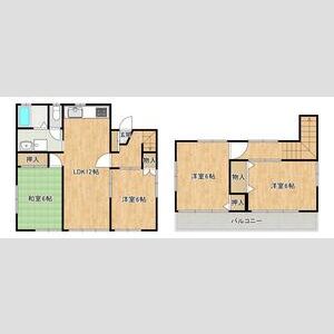 千守町2丁目貸家 1|神戸市須磨区千守町(山陽電鉄線須磨寺駅)の貸家間取 千守町2丁目貸家 1|神戸市須磨区千守町(山陽電鉄線須磨寺駅)の貸家間取