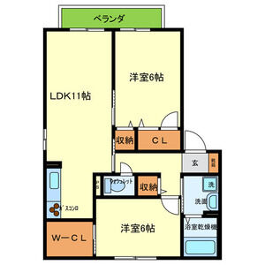 サンシャインヒルズB棟 202|神戸市垂水区清水が丘(山陽電鉄線西舞子駅)のアパート間取 サンシャインヒルズB棟 202|神戸市垂水区清水が丘(山陽電鉄線西舞子駅)のアパート間取